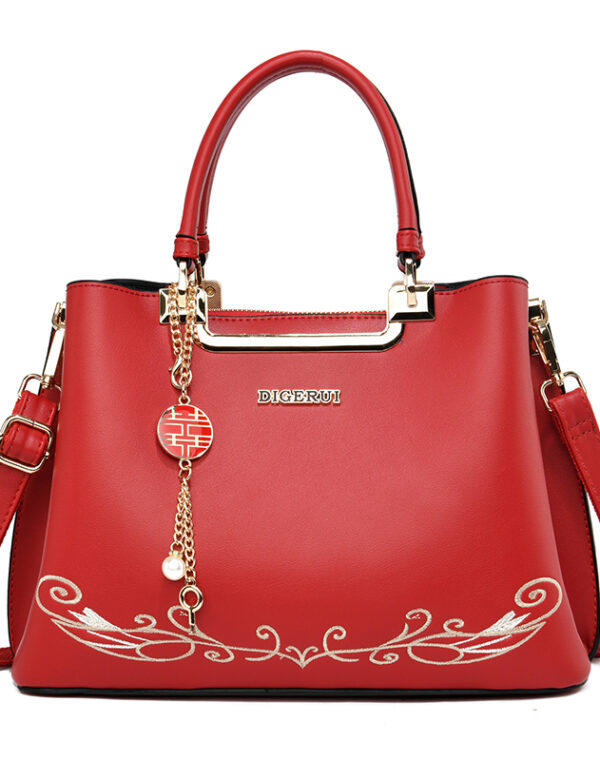 Classic Red   Shoulder Bag for Women
