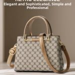 Soft Leather Hobo Bag for Women - Antique Bronze