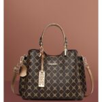 Elegant Commuter Bag for Women - Antique Bronze