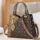 Designer-Inspired Tote for Modern Women - Antique Bronze