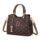 Chic Women’s Handheld Tote with Gold-Tone Hardware - Classic MonogramGold