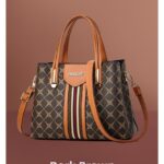 Luxury-Inspired Women’s Purse - Dark Brown