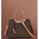 Casual Women’s Shoulder Handbag - Antique Bronze