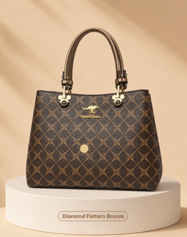Sophisticated Ladies’ Tote Bag with Spacious Interior