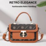 Sophisticated Office Handbag - brown