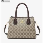 Fashion Women’s Weekend Bag - dark brown