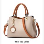 Elegant Small Handbag for Women - Milk tea