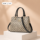 Sophisticated Ladies’ Tote Bag with Spacious Interior - Butterfly Black
