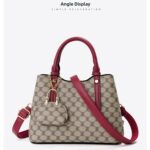 Lightweight Travel Shoulder Bag - Dark Coffee