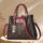 Luxury Quilted Shoulder Bag for Women - Wine Red,