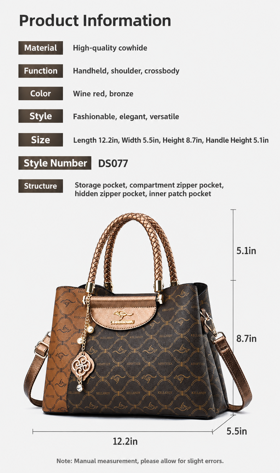 Modern Large Tote Bag for Women - Image 12