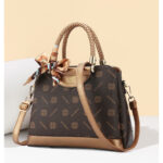 Elegant Work Tote Bag for Women - Bronze