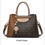 Modern Large Tote Bag for Women - bronze