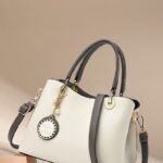 Elegant Small Handbag for Women - milkshake white