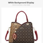 Designer-Inspired Tote for Modern Women - Wine Red