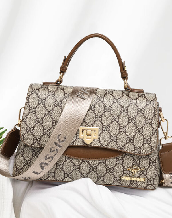 Soft Faux Leather Shoulder Bag